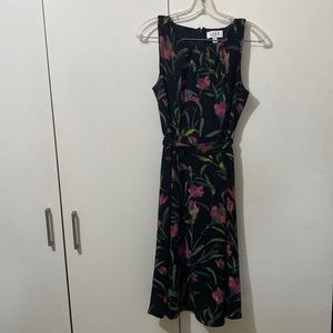 Elle chic sleeveless fit and flare floral dress